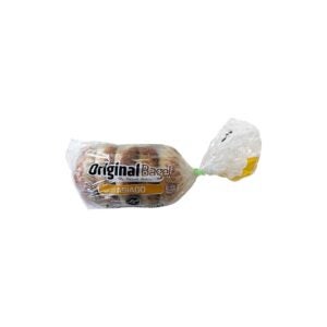 Unsliced Asiago Bagels | Packaged