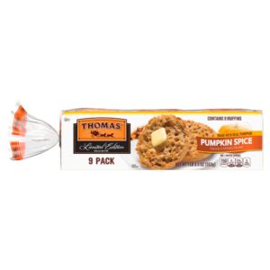 Thomas Pumpkin Spice Bagel 19oz | Packaged