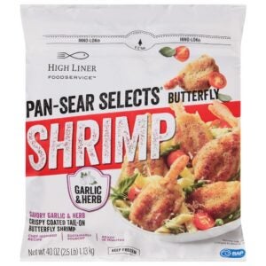 Garlic & Herb Butterfly Shrimp | Packaged