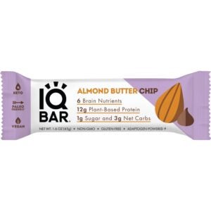 Almond Butter Chip Keto Protein Bars | Packaged