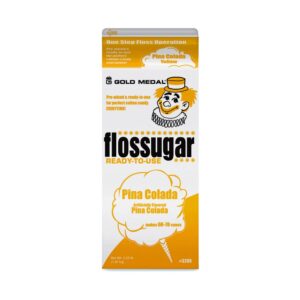 6-3.25# Flossugar Pina Colada - F2740 | Packaged