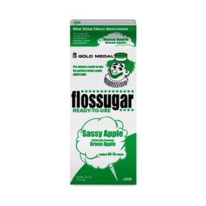 6-3.25# Flossugar Sassy Apple F2760 | Packaged