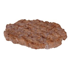 Fully Cooked Ground Chuck Beef Pub Burger Patties | Raw Item