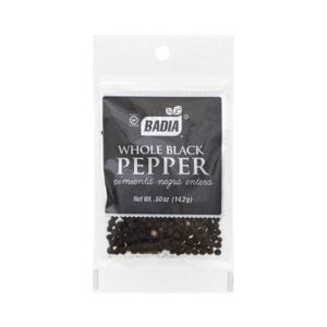 Whole Black Peppercorns | Packaged