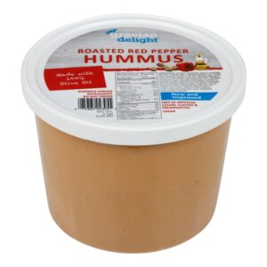 Roasted Red Pepper Hummus | Packaged