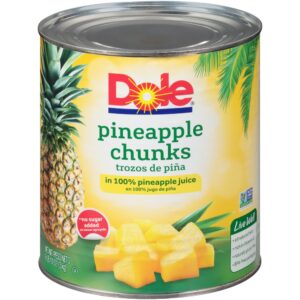 Pineapple Chunks in Juice | Packaged