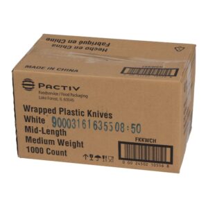 1-M IND WRPD PLAS KNIFE POLYPRO FK-KW | Corrugated Box