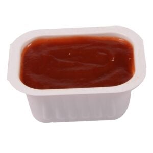 KETCHUP FCY DUNK CUPS 250-1Z RED GOLD | Raw Item