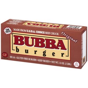 Bubba Original Burgers | Packaged