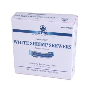 Skewer Shrimp, Peeled & Deveined, 10 count | Packaged