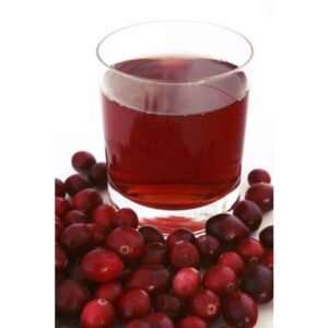 Cranberry Juice Honey Thickened Beverage | Styled