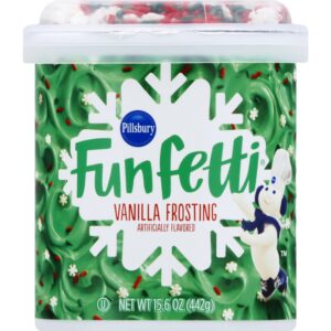 Funfetti Green Frosting | Packaged
