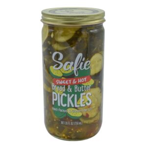 Sweet & Hot Bread & Butter Pickles | Packaged