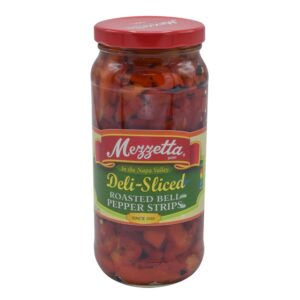 Deli-Sliced Roasted Bell Pepper Strips | Packaged
