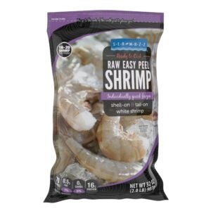 Raw Easy Peel Shrimp 16/20 | Packaged