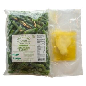 Farm To Freezer Asparagus W/ Lemon | Packaged