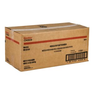 Fish & Chip Batter Mix | Corrugated Box