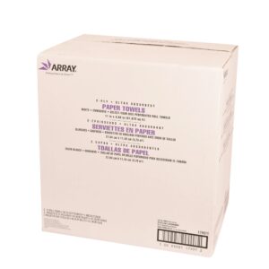 Ultra-absorbent Paper Towels | Corrugated Box