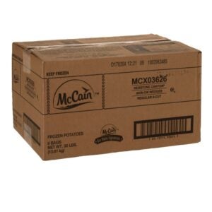 Id-6-5# Fries Seasoned Wedge 8 Cut | Corrugated Box