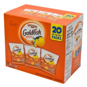 Pepperidge Farm Goldfish Cheddar Crackers Multipack | Packaged