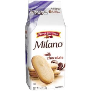 Pepperidge Farm Milano Milk Chocolate Cookies | Packaged