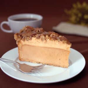 Pumpkin Praline Cheesecake | Styled