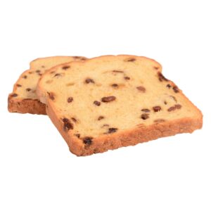 7-2# Gfs Slcd 1/2" Raisin Bread | Raw Item