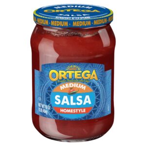 Ortega Original Medium Salsa 16oz | Packaged