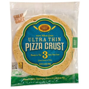 Thin Whole Grain Pizza Crust, 10" | Packaged