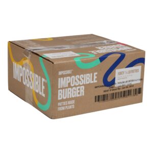 Impossible Burger Patties 4z | Corrugated Box