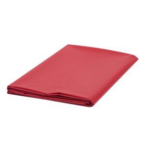Red Plastic Round Tablecover | Raw Item