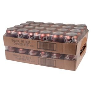 48-8FLZ SHASTA ROOTBEER 01103-216 | Corrugated Box