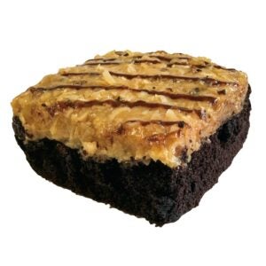 German Chocolate Cake Slice | Raw Item