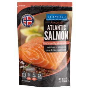 Frozen Salmon Fillets | Packaged