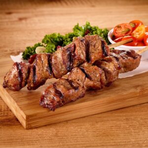 Grilled Rosemary Beef Skewers | Styled