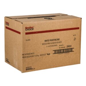 White Frosting Mix | Corrugated Box
