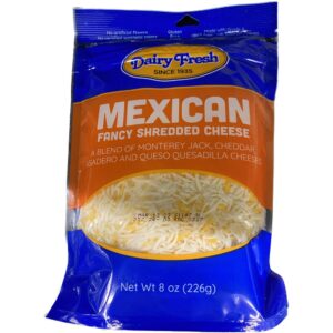 Shredded Fancy Mexican Cheese | Packaged