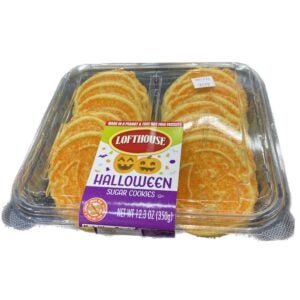 Lofthouse Pumpkin Face Cookies 11.5oz | Packaged