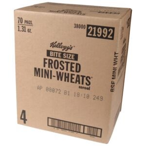 70-ind Cereal Frstd Mini-wheats Kello | Corrugated Box