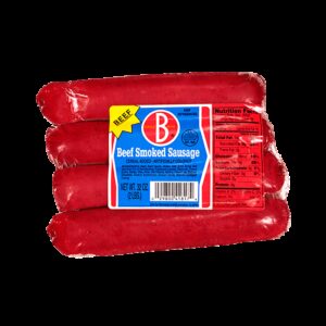 Smoked Beef Sausage | Packaged