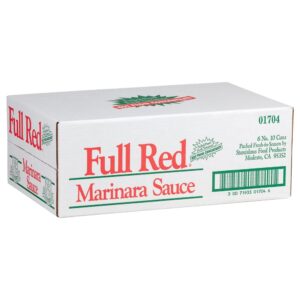 Full-Red Marinara Sauce | Corrugated Box