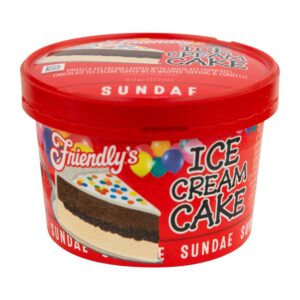 Friendly's Ice Cream Cake Sundae Cup | Packaged