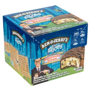 Ben & Jerry's Stephen Colbert AmeriCone Dream Slices | Packaged