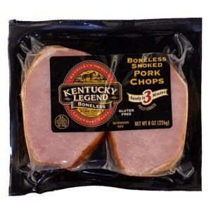 Boneless Smoked Pork Chops | Packaged