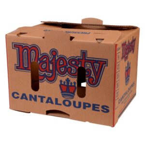 18 Count Cantaloupe Melons | Corrugated Box