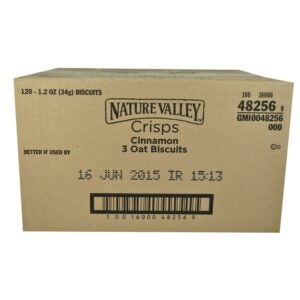 CRACKER CRISPS CINN 120-1.2Z NATVLLY | Corrugated Box