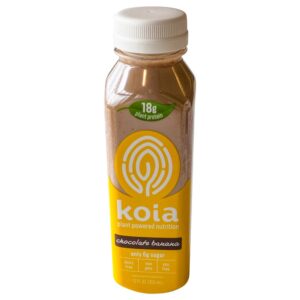 Chocolate Banana Protein Drink | Packaged