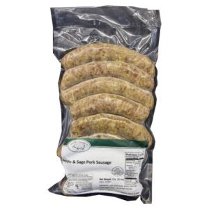 Apple And Sage Pork Sausage, Links | Packaged