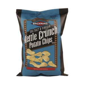 Kettle Crunch Sea Salt & Vinegar Potato Chips | Packaged