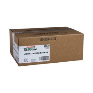 1-10# CN CKD JUMBO CHEESE RAVIOLI | Corrugated Box